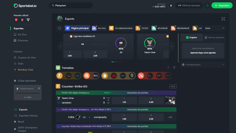 sportsbet.io esports mercados