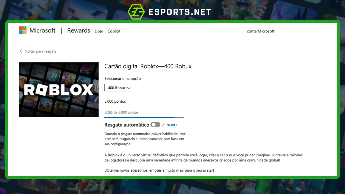 Como ganhar Robux de graça