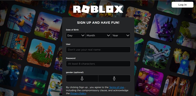 criar conta roblox studio