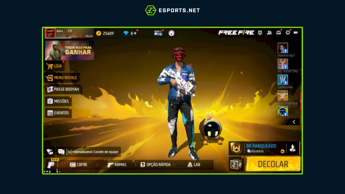 Os itens mais RAROS do Free Fire