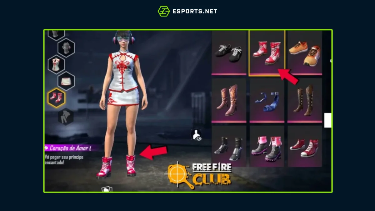 Os itens mais RAROS do Free Fire