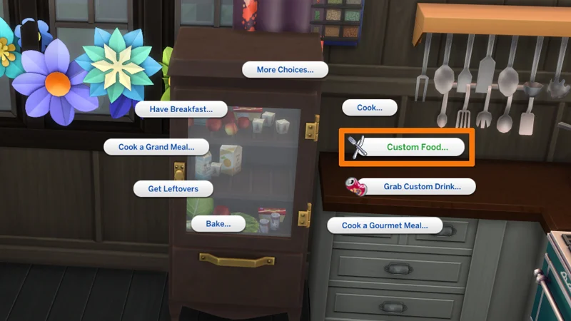 14. Custom Food Interactions