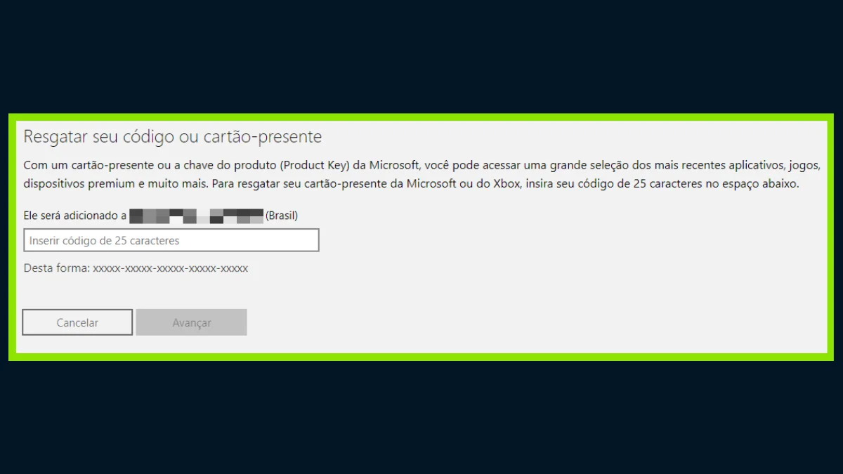resgatar no navegador