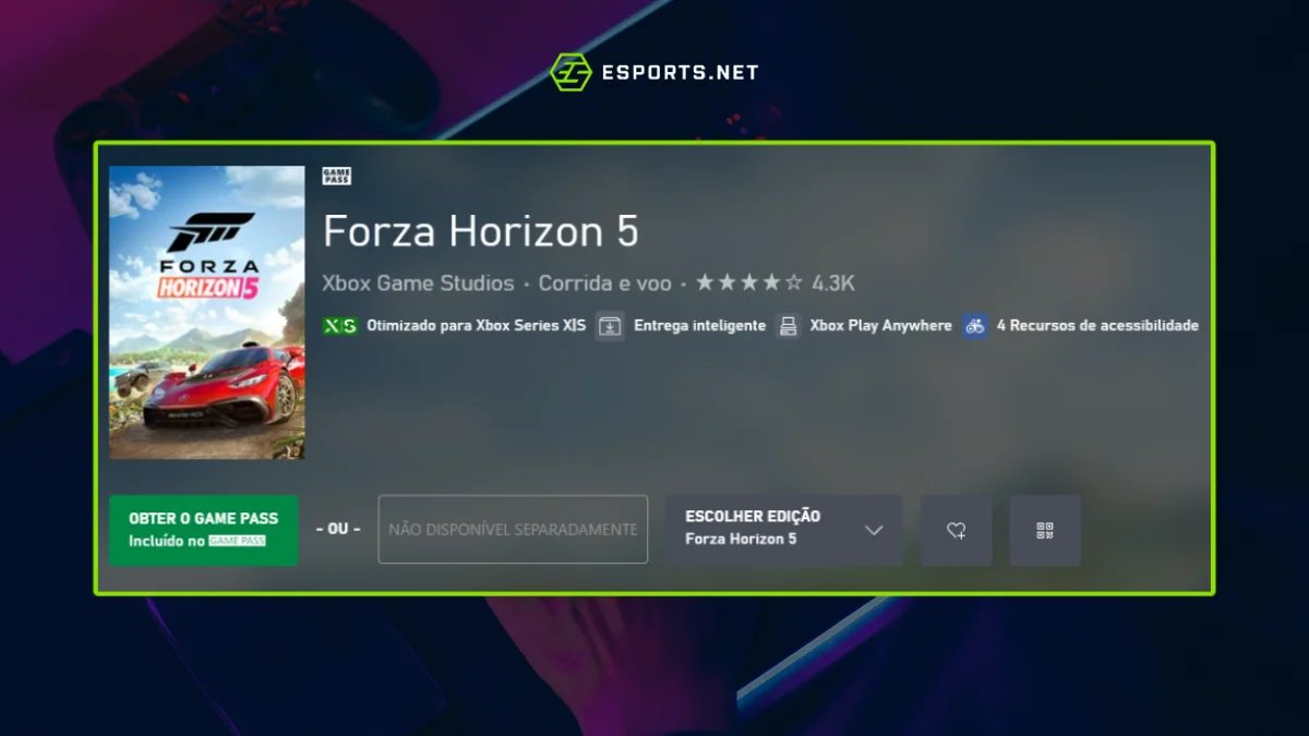 Requisitos de Forza 5 no PC