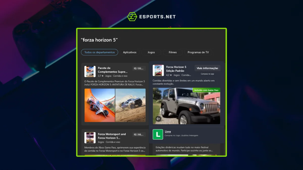 Requisitos de Forza 5 no PC