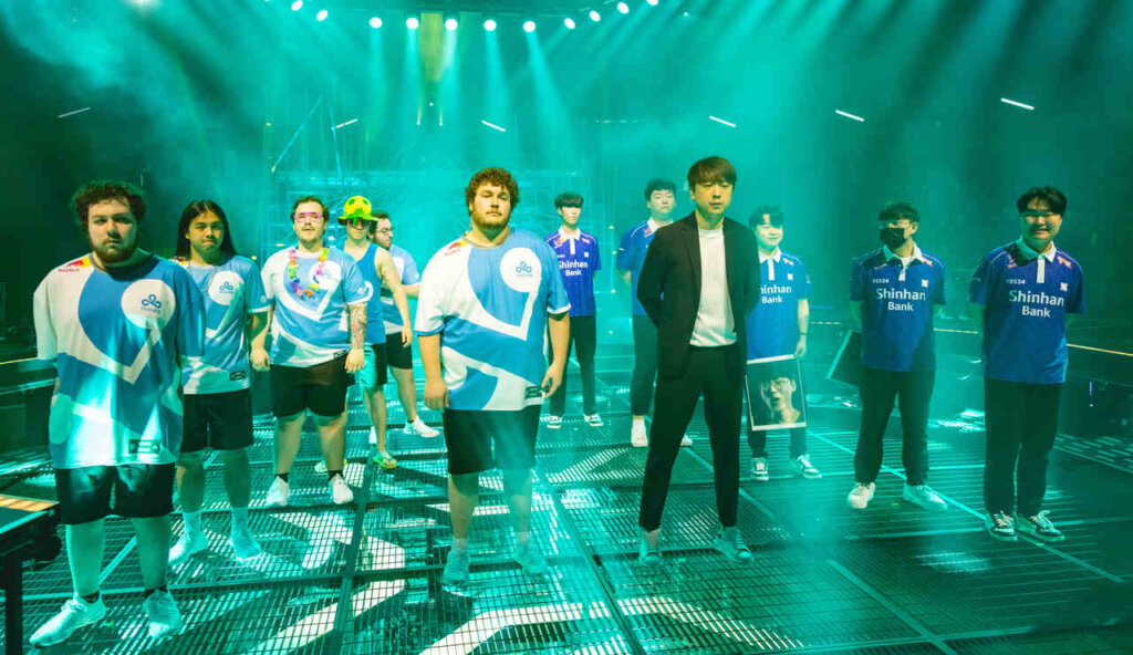 Jogadores da Cloud 9