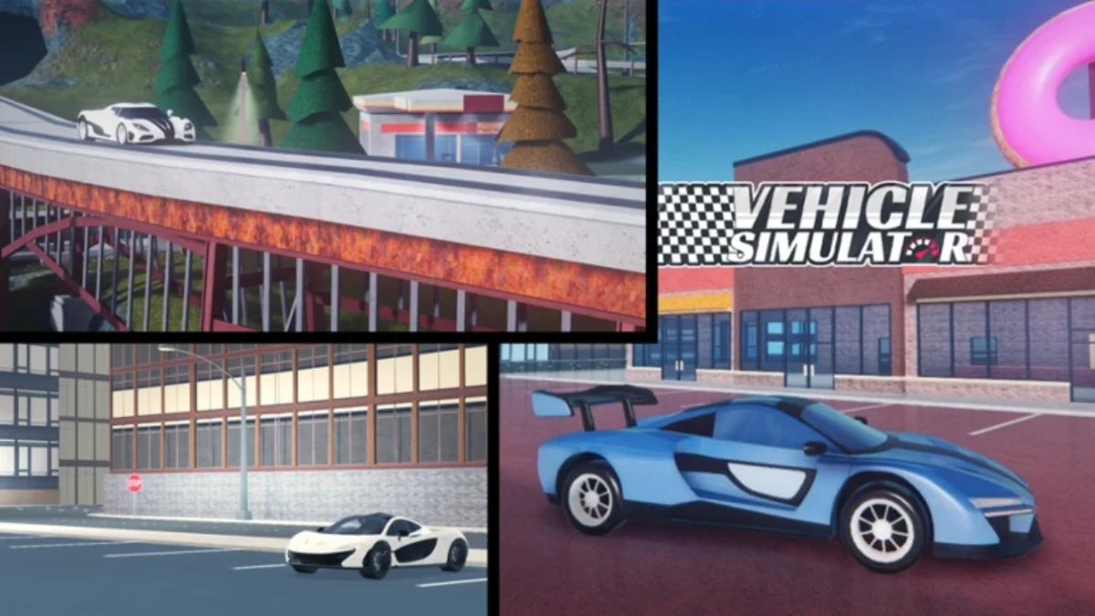 Melhores jogos do Roblox - Vehicle Simulator