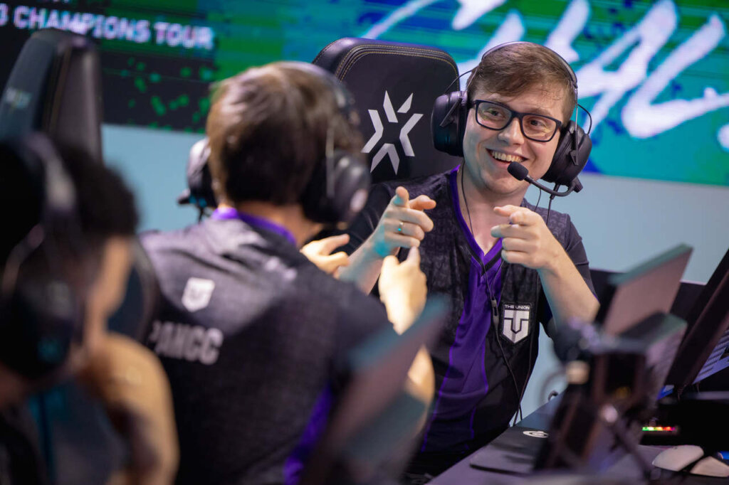 The Union durante partida nos playoffs do VCT BR
