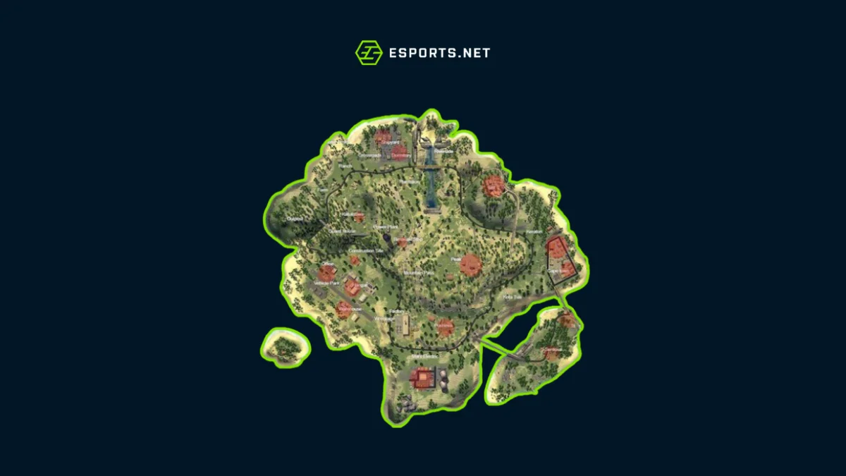 Todos os mapas do Free Fire