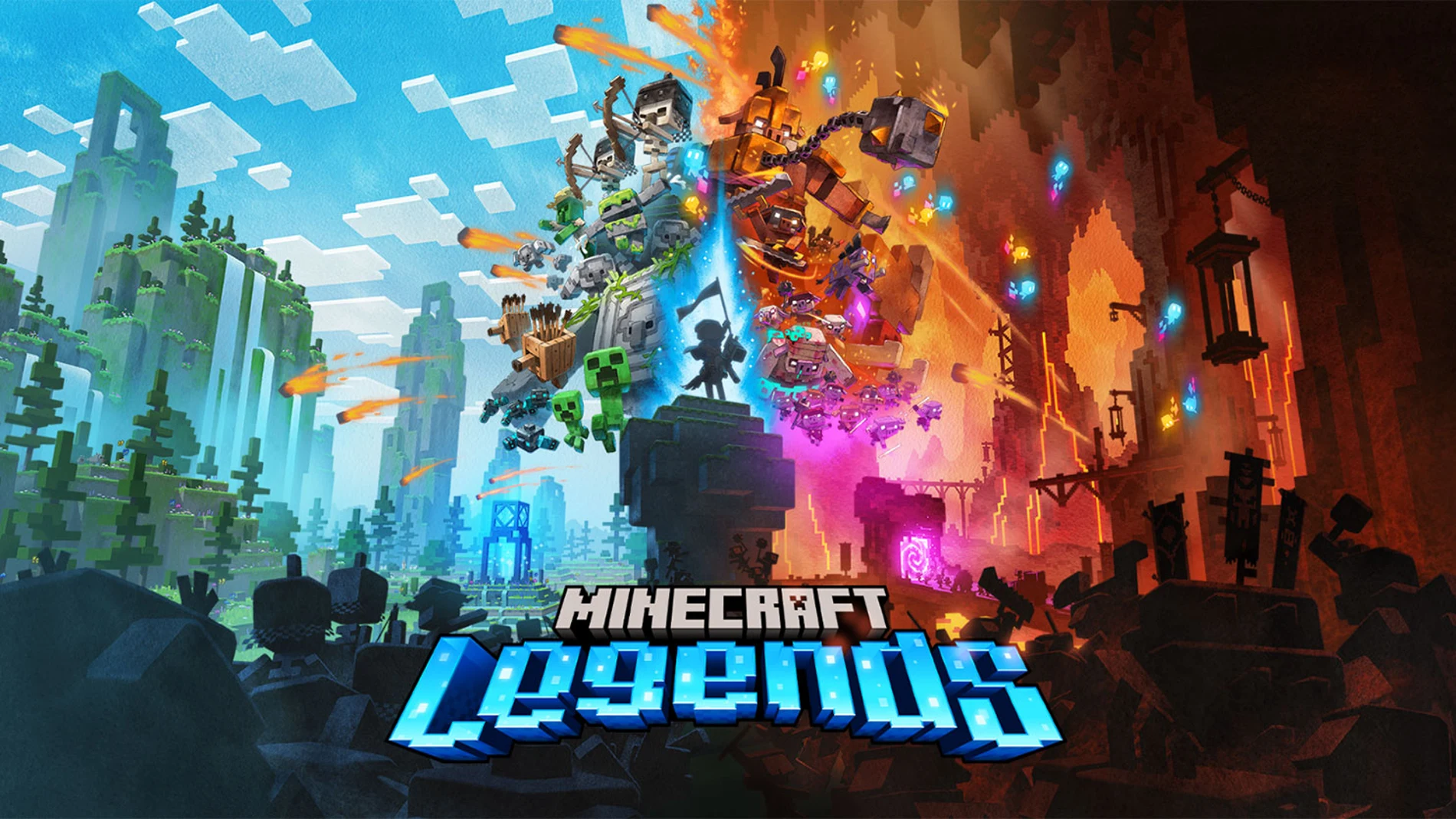 Minecraft Legends será o mais novo jogo dos criadores de Minecraft.