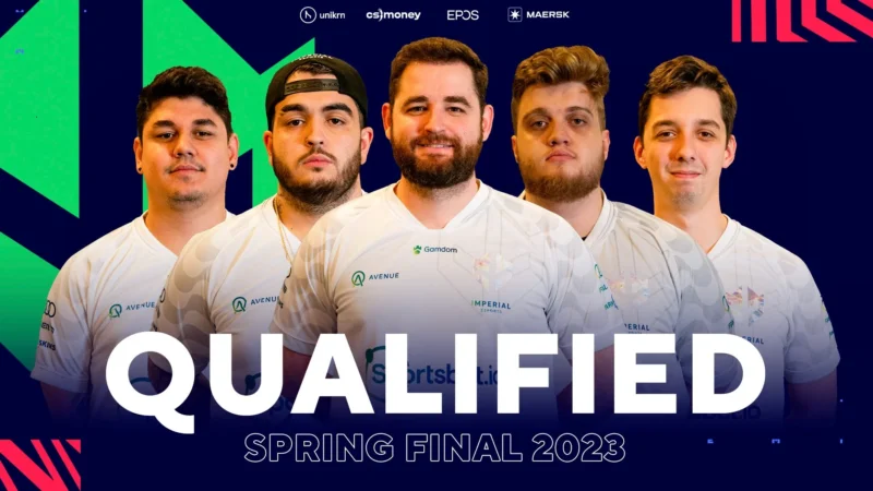 Imperial consegue a classificação para a BLAST Premier Spring Final 2023