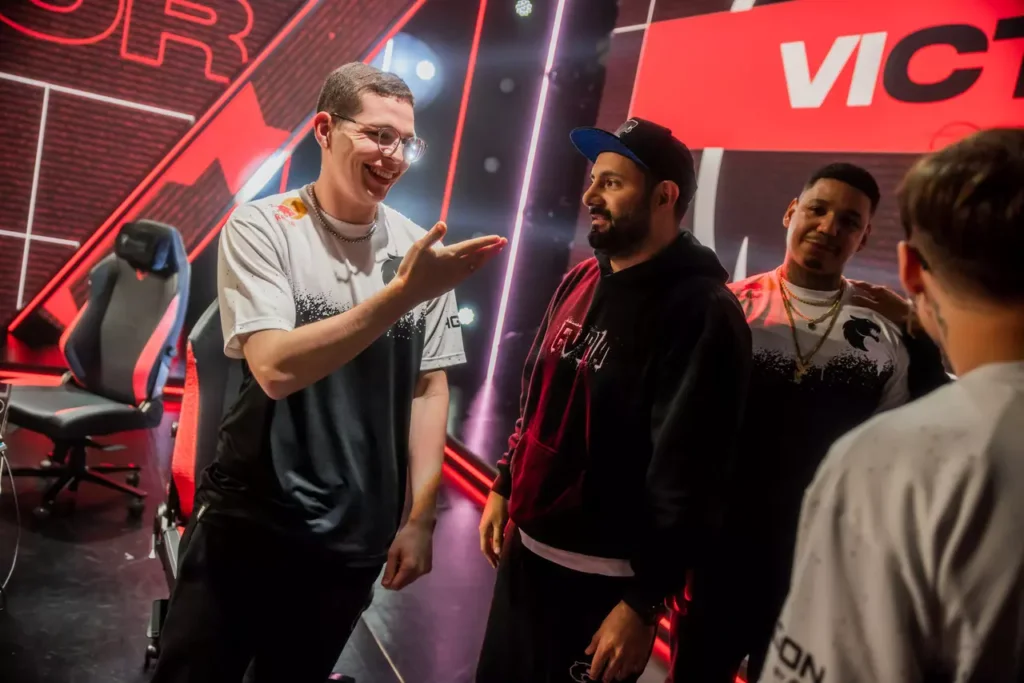 A dupla FrosT e mazin, responsáveis por elaborar as táticas da equipe