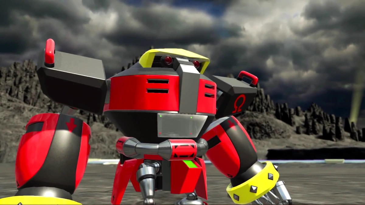 Todos os personagens de Sonic the Hedgehog - E-123 Omega