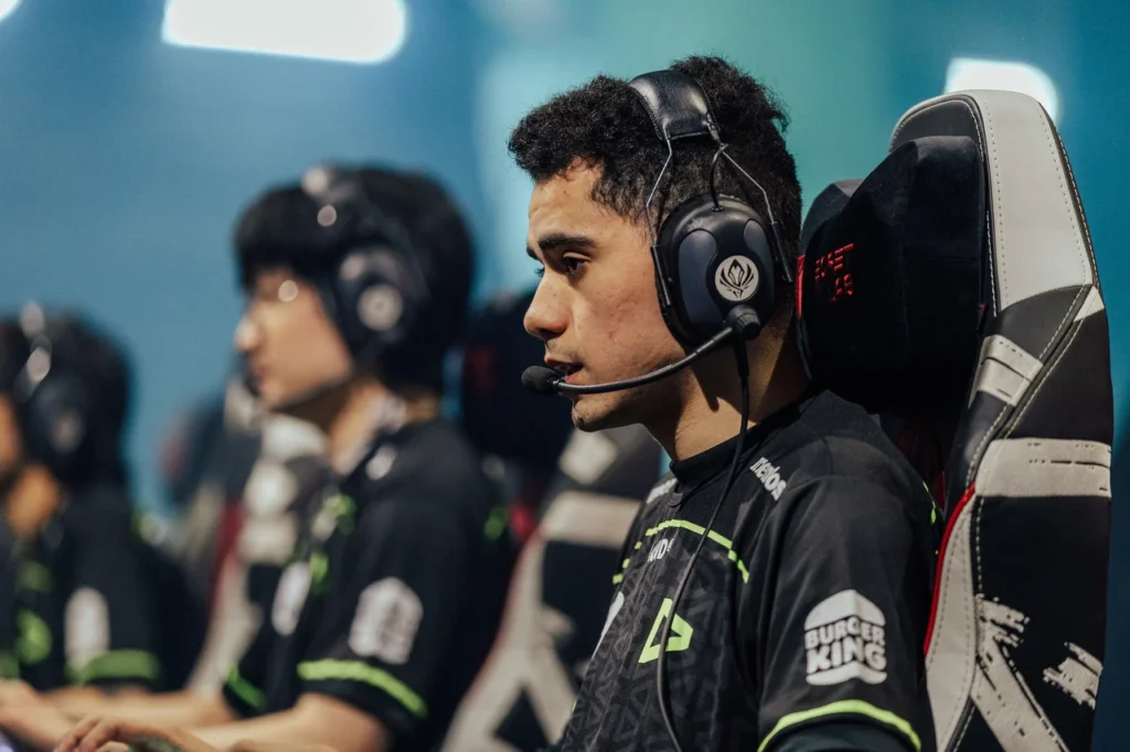 Ceos durante a sua partida contra a G2 Esports, no MSI 2023