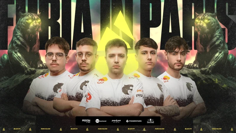 FURIA é Brasil no BLAST.tv Paris Major 2023!