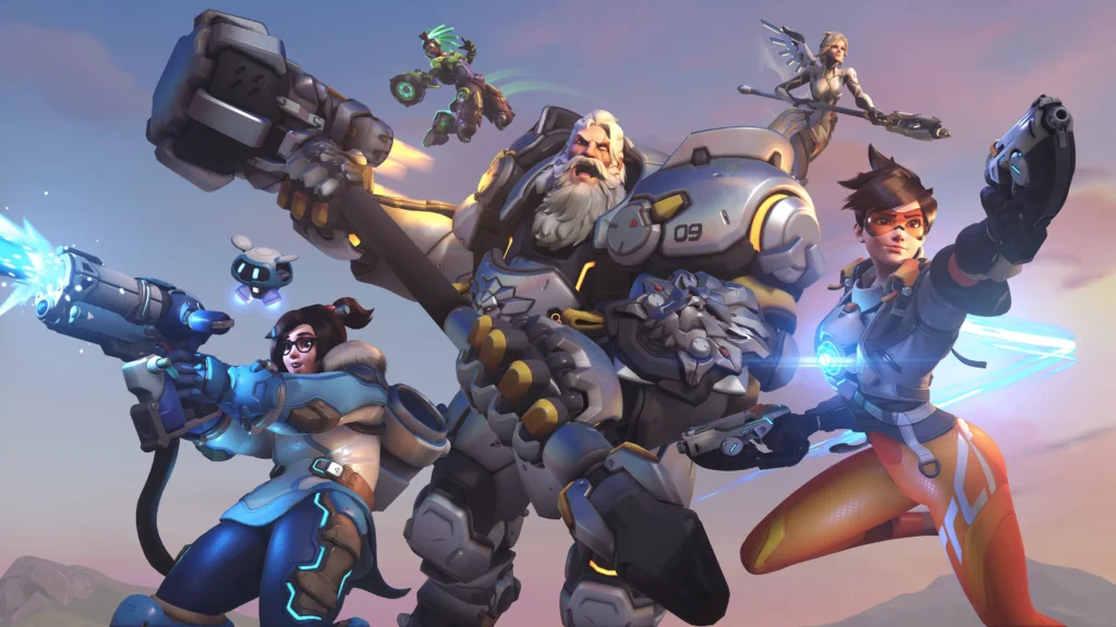 Foto oficial de OW2 na loja da Battle.net