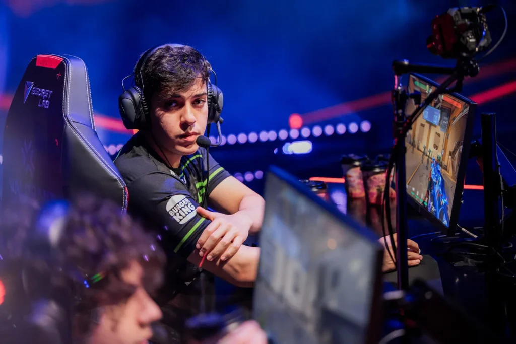 Tuyz, um dos novos jogadores da LOUD, na sua primeira participação em um VCT Masters