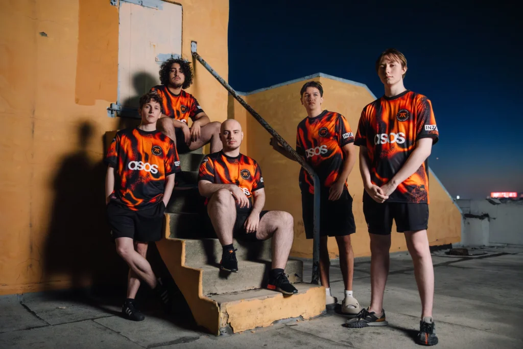 Equipe da FNATIC - Fonte: Reprodução/VALORANT Champions Tour