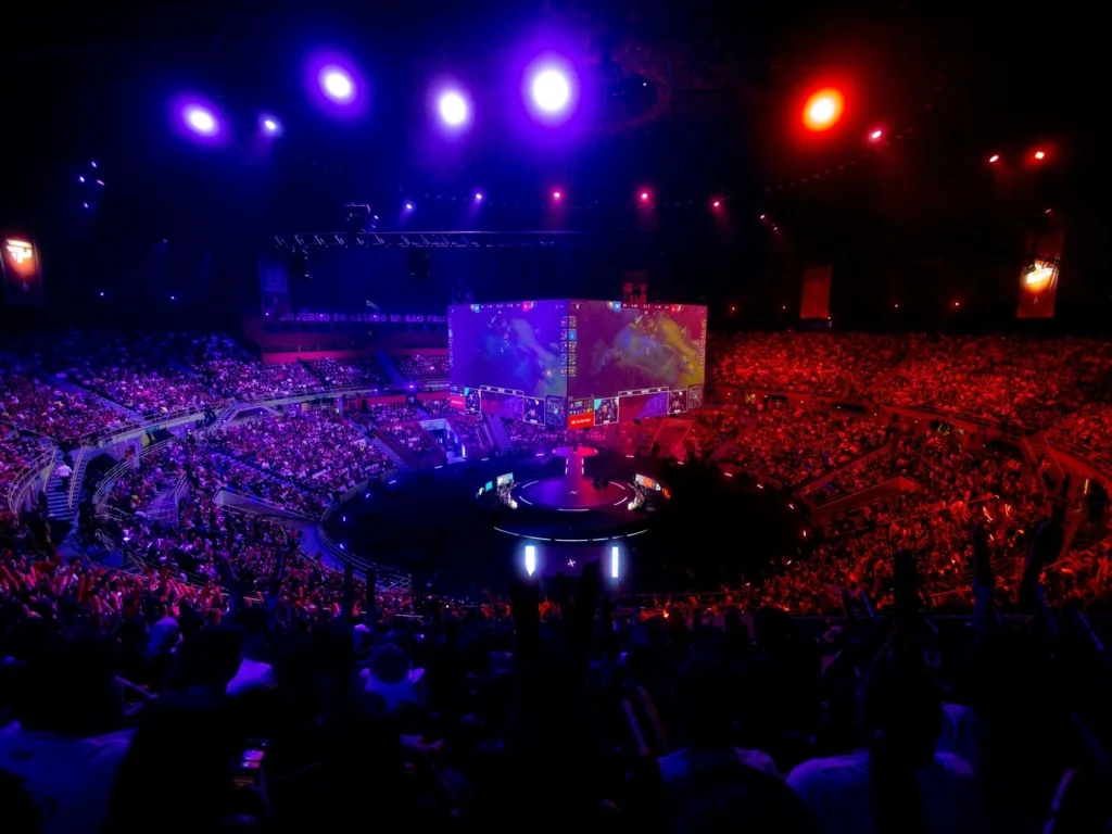 Final do CBLOL 2022, no Ginásio Ibirapuera, com mais de 10.000 pessoas presentes