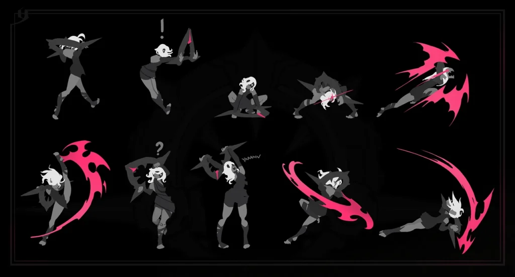 Planejamento da criação da Briar, as famosas 'concept arts'