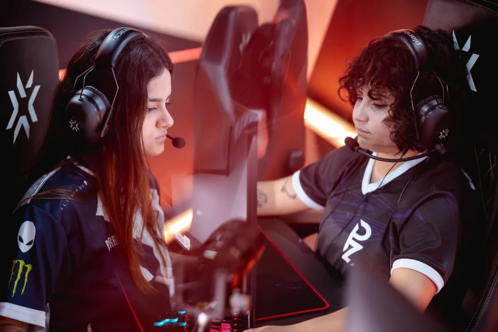 Team Liquid Brasil e PROJECT Z, encerrando o segundo dia da segunda etapa do VCT Game Changers