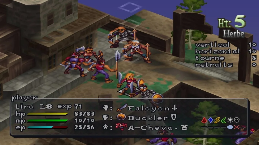Um dos RPG's mais táticos, Vandal Hearts II