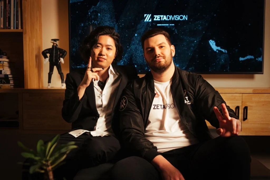 Crow e Carlao, Coach e Head Coach da equipe japonesa, ZETA DIVISION