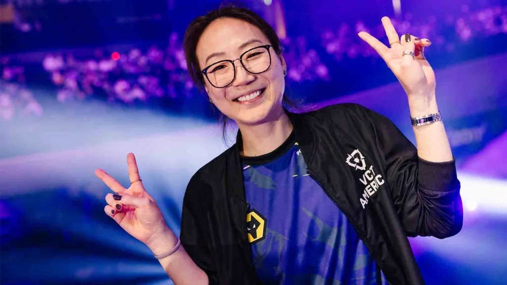 Potter, treinadora da Evil Geniuses e atual campeã mundial de VALORANT