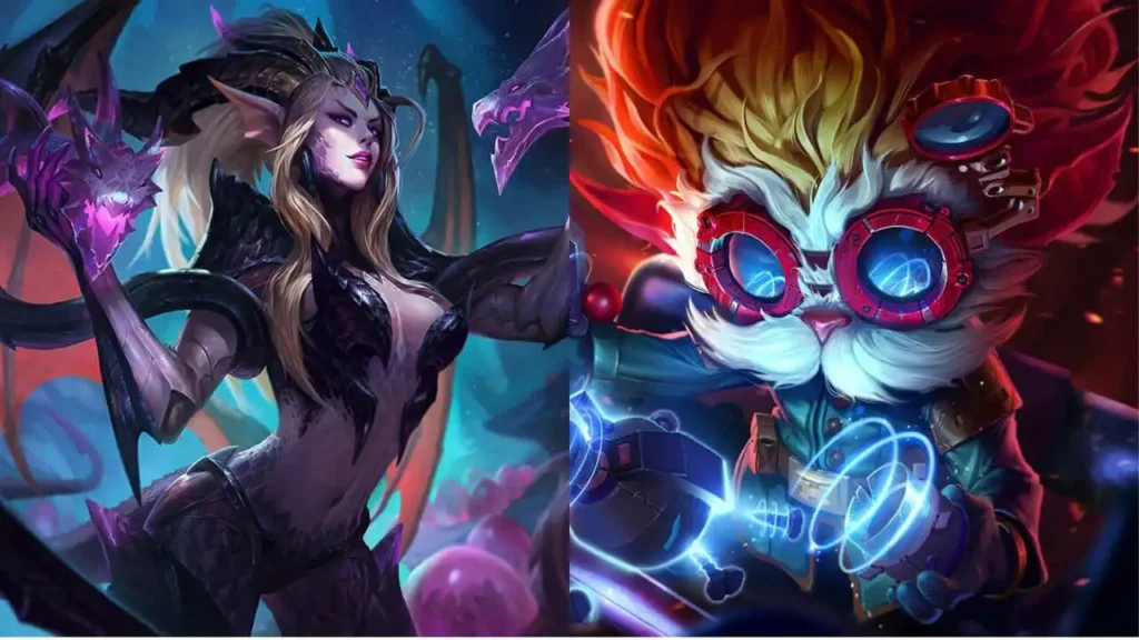 Zyra e Heimerdinger, dupla famosa desde o primeiro Modo Arena