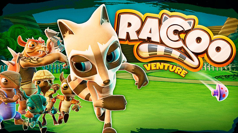 capa do novo jogo brasileiro raccoo venture