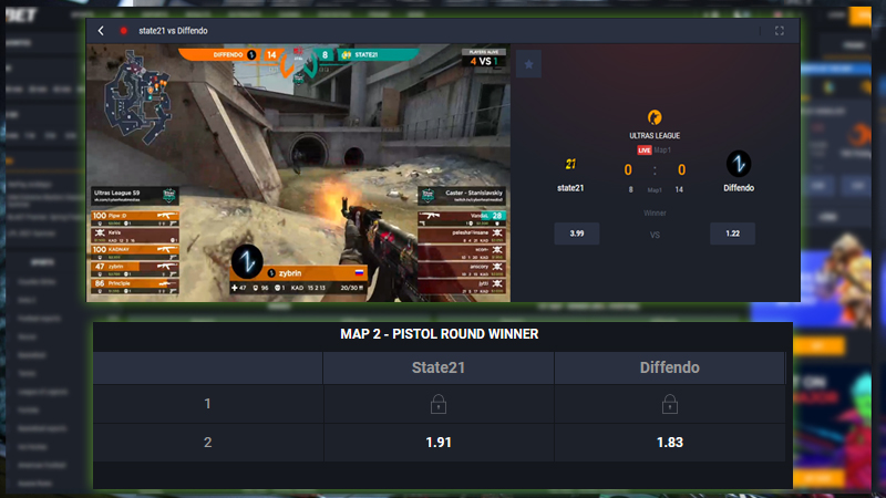 odds counter strike 2