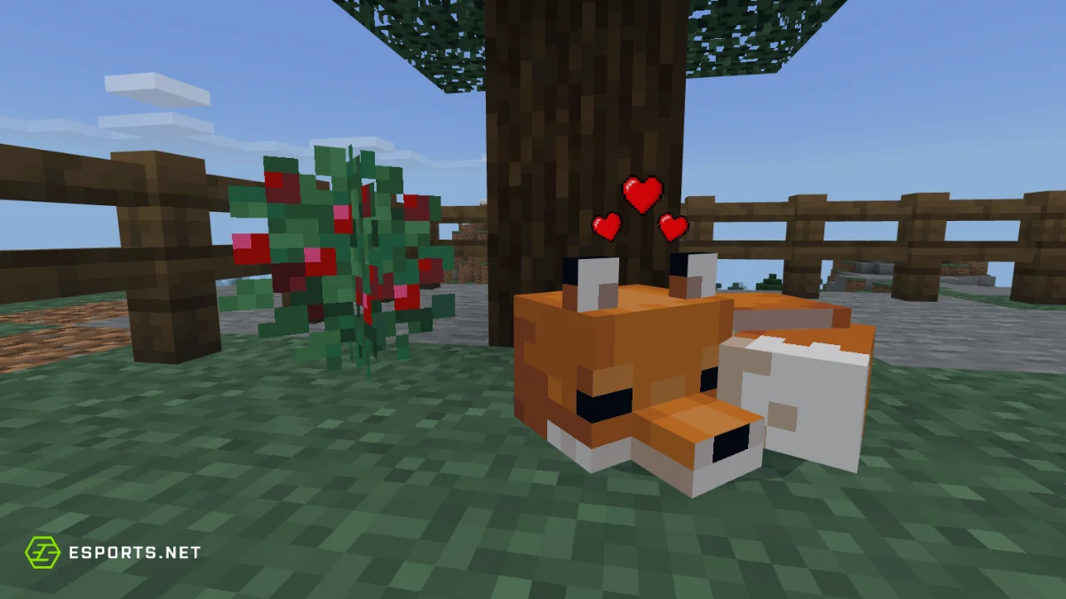 raposa no minecraft