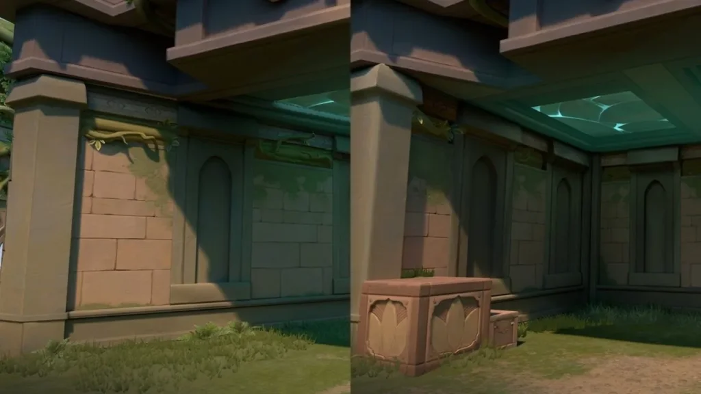 Antes e depois da dassagem entre a entrada do bomb A e o bomb B na Lotus