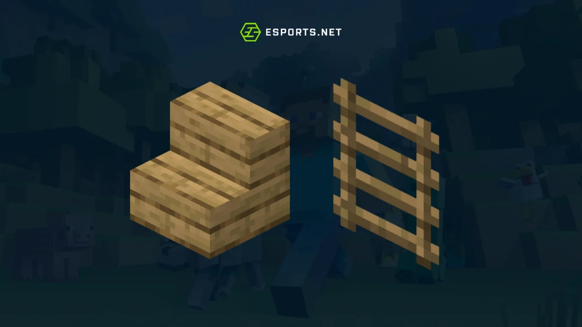 escadas no minecraft