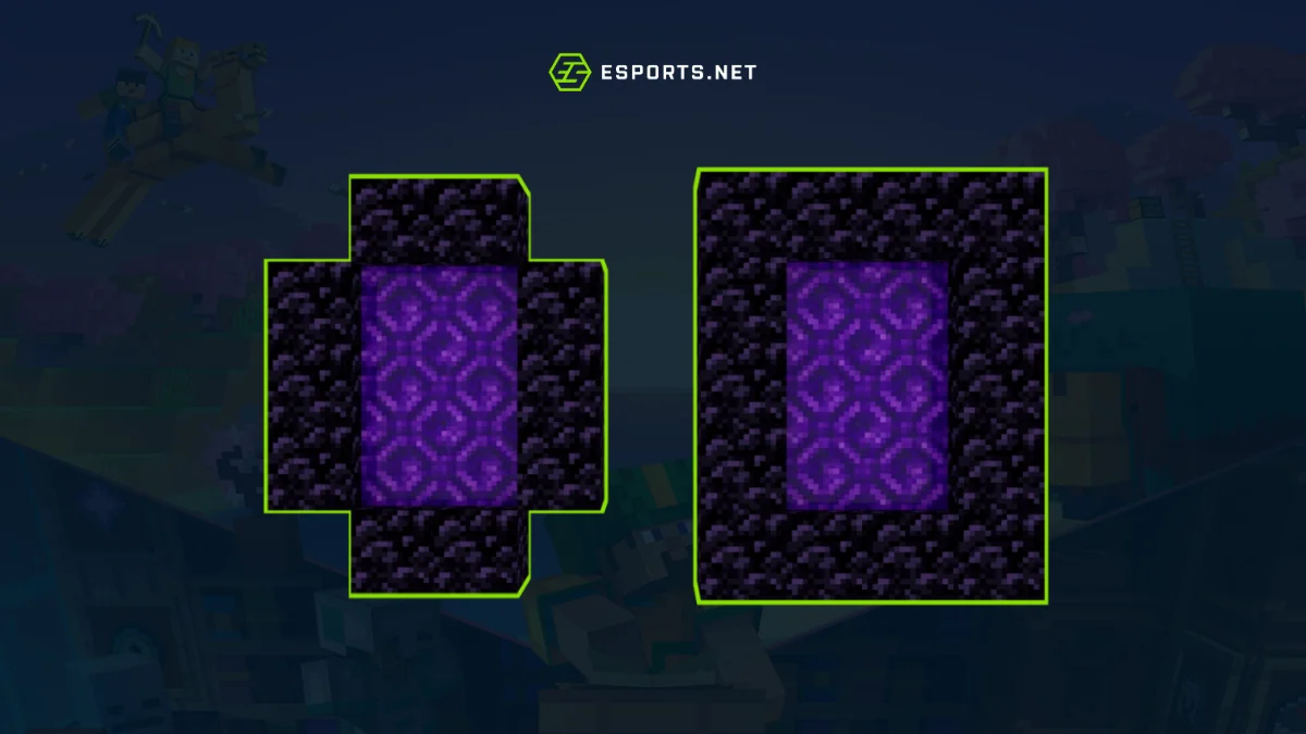 fazer portal no minecraft
