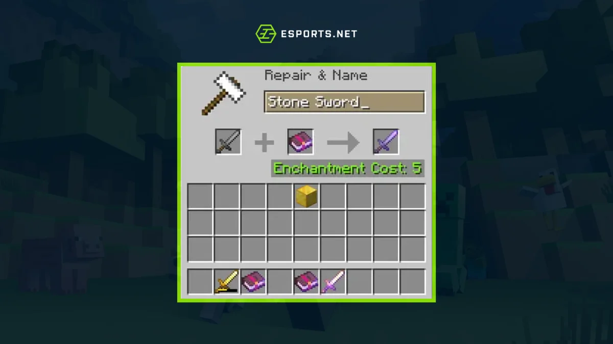 como encantar espadas no minecraft