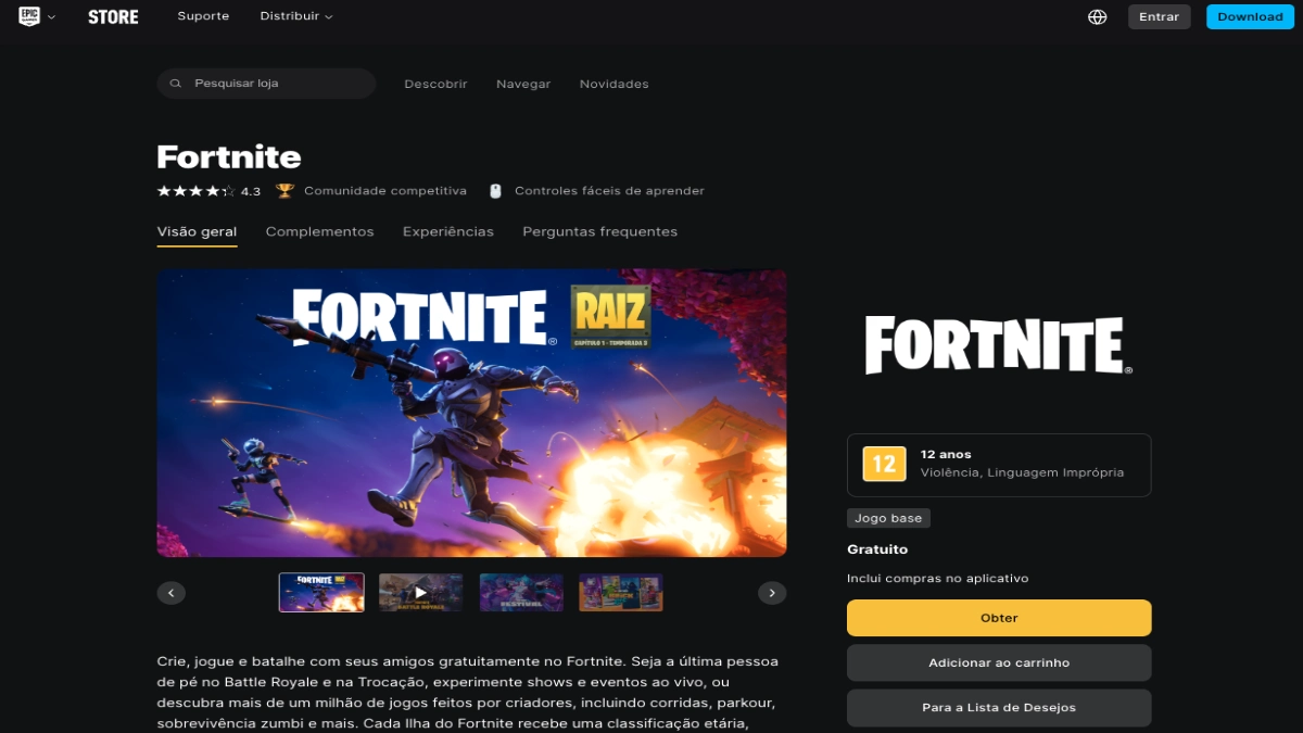 Como baixar Fortnite para PC
