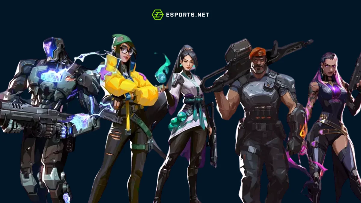 Todos os personagens de VALORANT