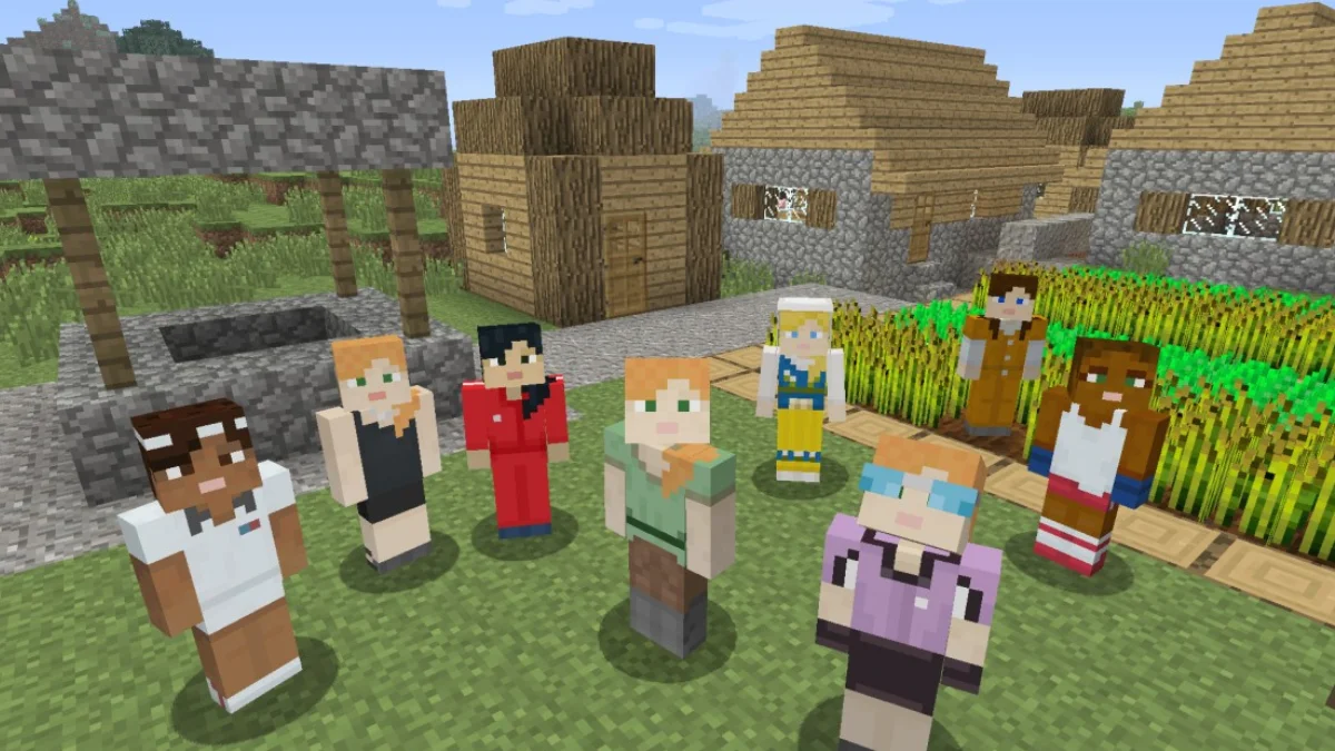 personagens de minecraft