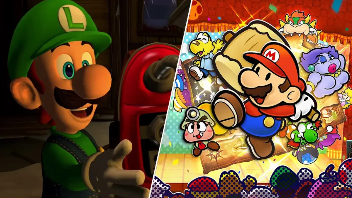 Nintendo anuncia remake de Paper Mario Luigi's Mansion 2