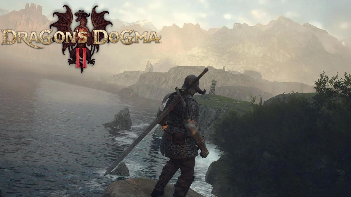 Guerreiro fitando o mar em Dragon's Dogma 2