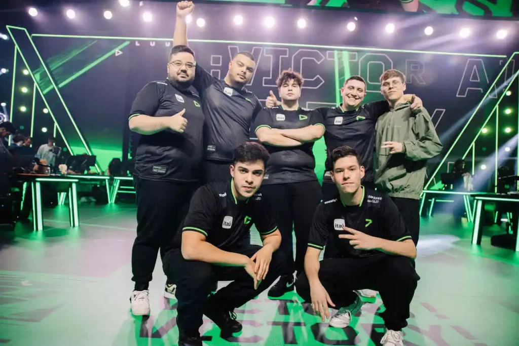Equipe da LOUD, classificada para os playoffs do VCT Américas Kickoff
