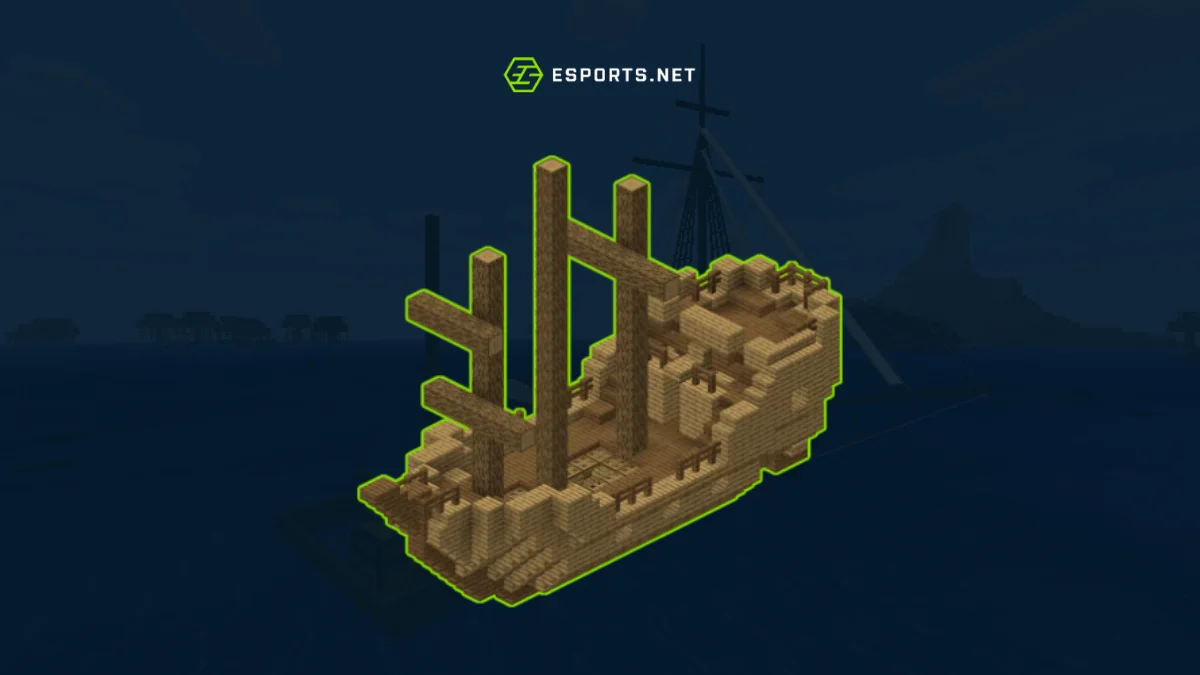 como fazer barco no minecraft