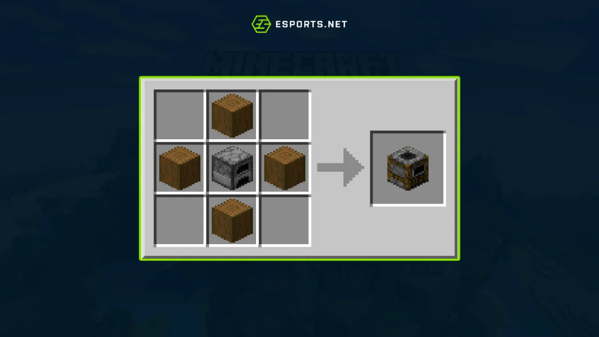 como fazer defumdor no minecraft