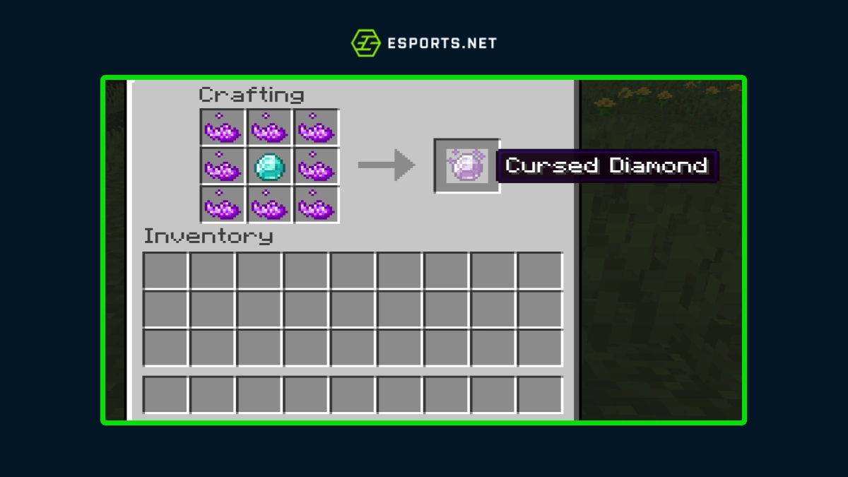 Passo 3 - Diamante Amaldiçoado: