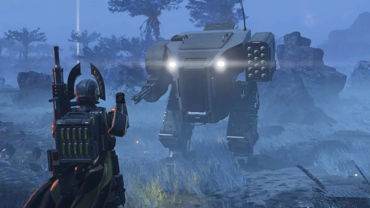 Helldivers 2 Mech