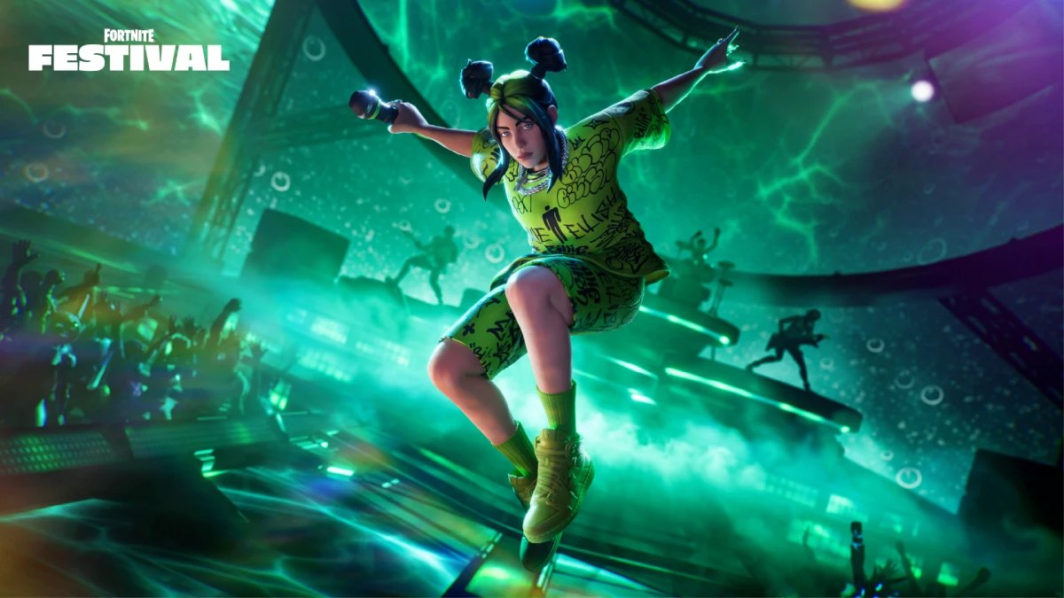 Billie Eilish no Fornite