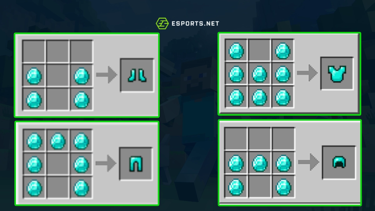 armadura de diamante minecraft