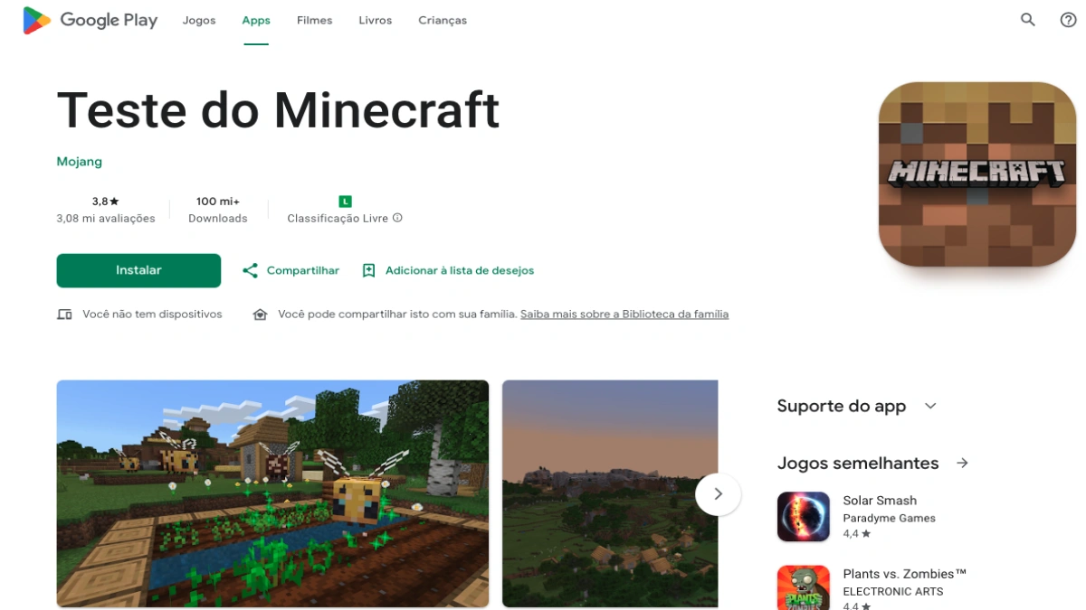 Como baixar Minecraft grátis