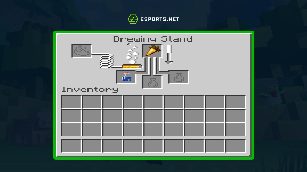 Receita da poção de visão noturna